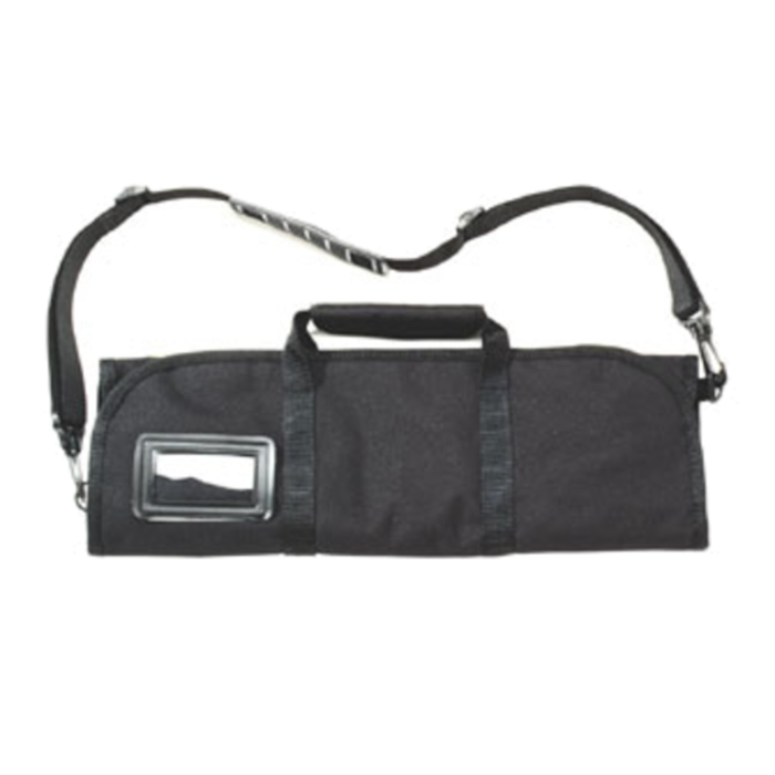 Victorinox 7.4012.6 Black Polyester Cutlery Roll Holds 8 Knives