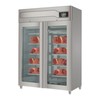 OMCAN 41187 58" Meat Curing Aging Refrigerator With Dry Aging Meat Inside