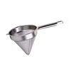 Stainless Steel China Cap Strainer With A Cone Shape Design For Smooth Sauces And Purees