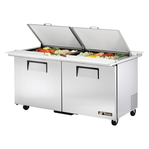 True TSSU-60-24M-B-DS-ST-HC 60-Inch Dual Sided Mega Top Unit