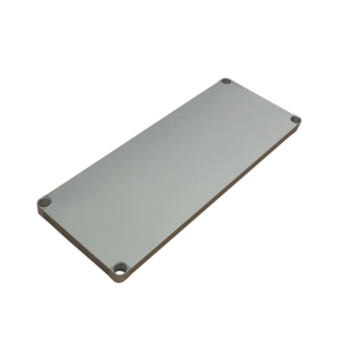 Omcan 17618 sous-étagère galvanisée de 24 » x 60 » pour les tables de travail des séries Elite 17581 et 23797 sous-étagères en acier galvanisé