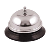Nickel Plated Call Bell With Heavy Plastic Base For Counters And Desks