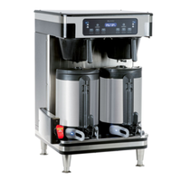 BUNN 51200.6101 Infusion Twin Coffee Brewer, 17.4 Gal/Hr Capacity