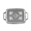 Chrome Plated Catering Tray Featuring Elegant Design, Ideal For Catering, Banquets, And Upscale Presentations.
