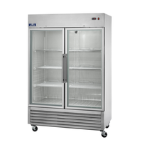 Arctic Air AGDF49 54" Two-Door Glass Reach-In Freezer
