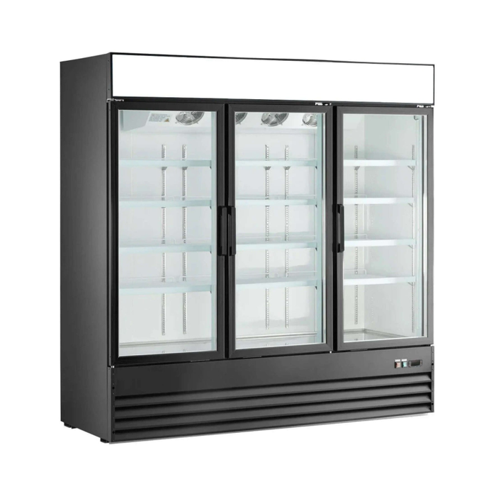 Ancaster Food Equipment AFE-G60 78.3-Inch Glass Door Merchandiser Refrigerator