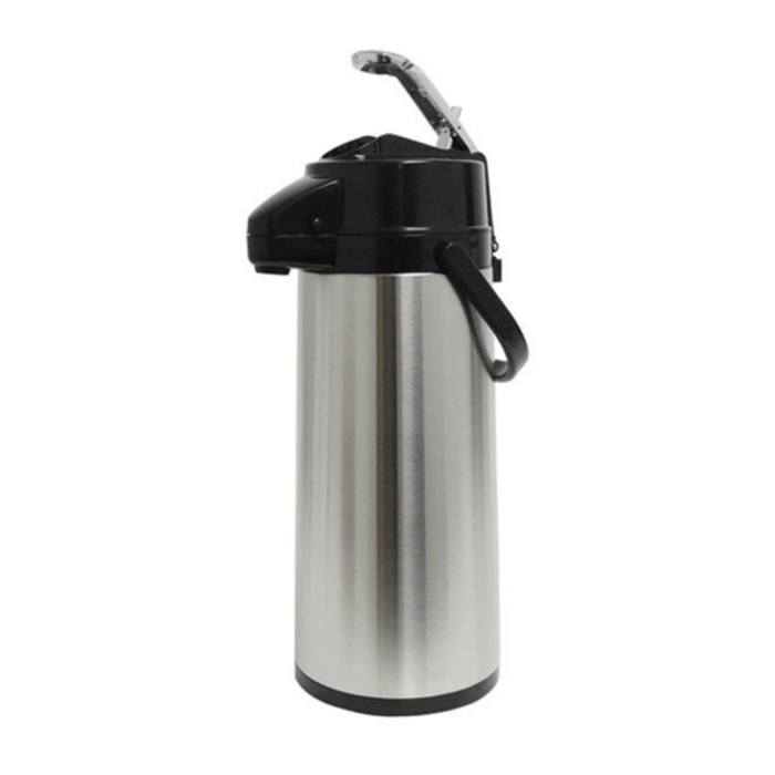 Omcan 69587 2.2 Liter Lever Style Airpot with Glass Liner