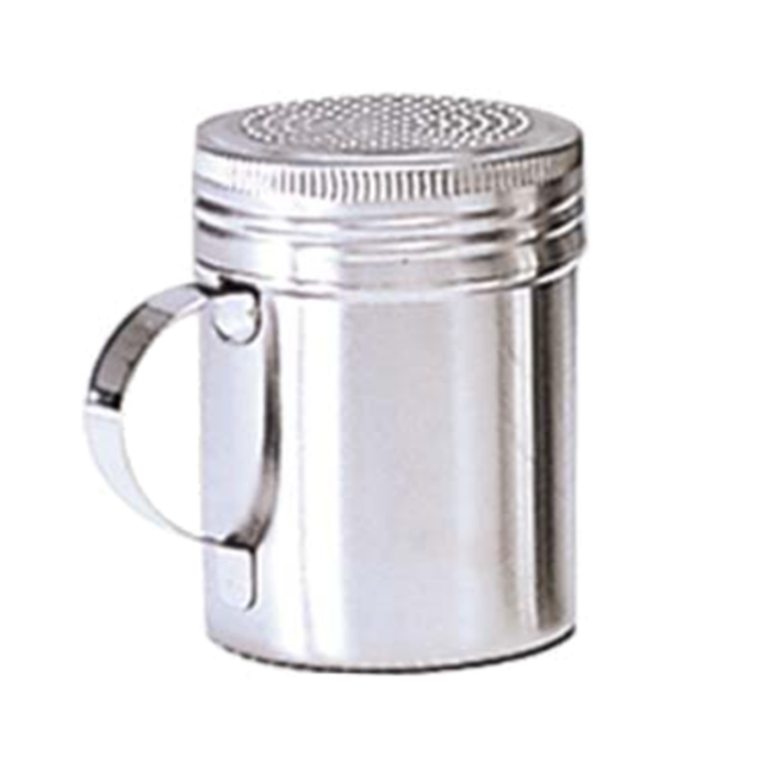 DRE-10 Stainless Steel Shaker Dredge with Handle, 10 oz. Capacity