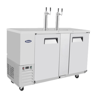 Atosa MKC58GR 57.8 Inch Wide Draft Beer Cooler