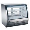 Omcan 47-Inch Refrigerated Deli Showcase With Glass Doors And Shelves For Food Display