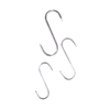 Alt Tag: OMCAN 10504 Stainless Steel "S" Meat Hook 10-inch Length heavy-duty S hooks for meat handling and storage