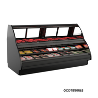 Structural Concepts GCDT1256RLB 148-1/2"W Refrigerated Combination Deli Case