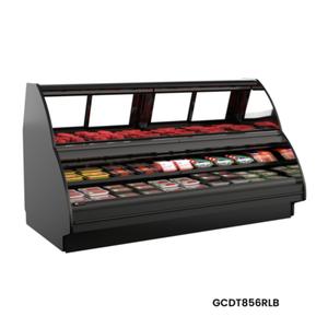 Structural Concepts GCDT1256RLB 148-1/2"W Refrigerated Combination Deli Case