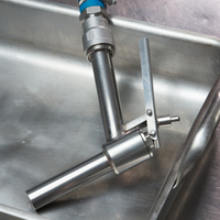 Power Pro TB040 Portion Control Gun Attachment, 8"L, Stainless Steel