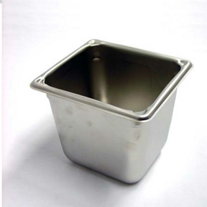 Server 90089 1/6-Size Stainless Steel Steam Table Hotel Pan, 6" Deep