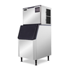 EFI IM-1000 1000 lb cube ice maker with integrated storage bin, designed for high-capacity beverage service.