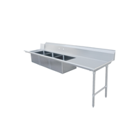 Omcan 48504 120" x 30" Right-to-Left Soiled Dishtable