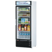 Turbo Air TGM-23B-N6 26" 18.9 Cu. Ft. Glass Door Merchandiser Refrigerator