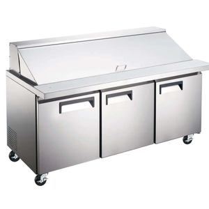 Ancaster AFE-PTM-70 70.4 x 34.0 Refrigerated Mega Top Prep Table