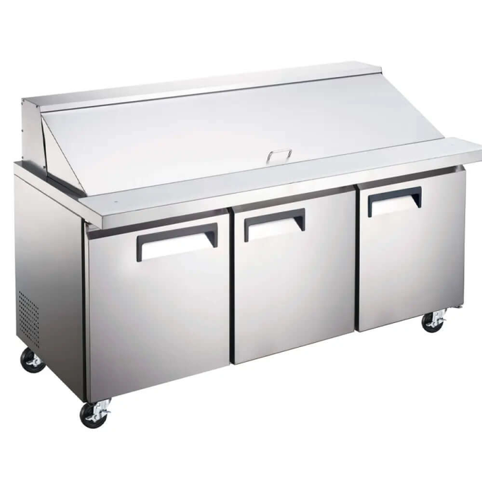 Ancaster AFE-PTM-70 70.4 x 34.0 Refrigerated Mega Top Prep Table