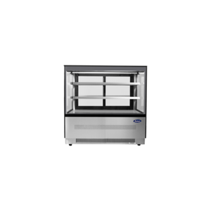 Vitrine réfrigérée de comptoir carrée Atosa RDCS-48 47-1/5 po L