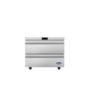 Atosa AUR36D2 36-3/8 Inch Undercounter Refrigerator With Drawers