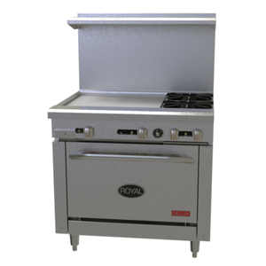 Royal RDR-6SU 36" Delux Series Gas Restaurant Range