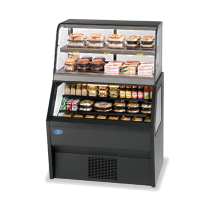 Federal CH3628SSD/RSS3SC 36.25" Hybrid Heated/Refrigerated Self-Serve Display Case