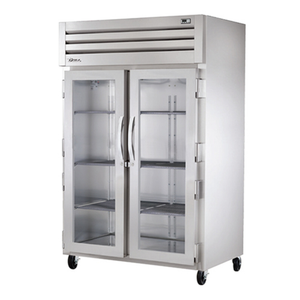 True STR2R-2G-HC 52.63" Reach-In Glass Door Refrigerator