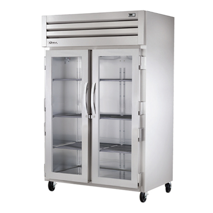 True STR2R-2G-HC 52.63" Reach-In Glass Door Refrigerator