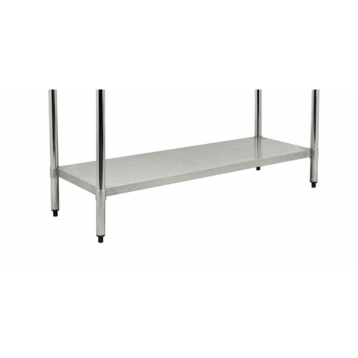 Omcan 44291 sous-étagère de 24 » x 18 » pour tables de travail standard 43182 sous-étagère en acier inoxydable pour table de préparation commerciale