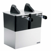 Server SS-2SE 07300 Twin Stand Express™ Condiment Dispenser (2) 1.5-Gal.