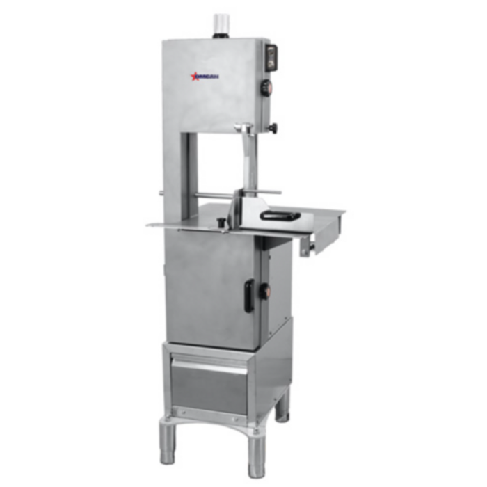 Omcan 48786 (BS-CN-2020-S) Electric Floor Meat Bone Band Saw 80" Blade