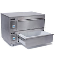 Adande VSS2 43.3 Inch Two-Drawer Refrigerated Freezer Prep Base