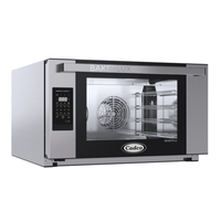 Cadco XAFT-04FS-LD Bakerlux 4 Pan Electric Convection Oven