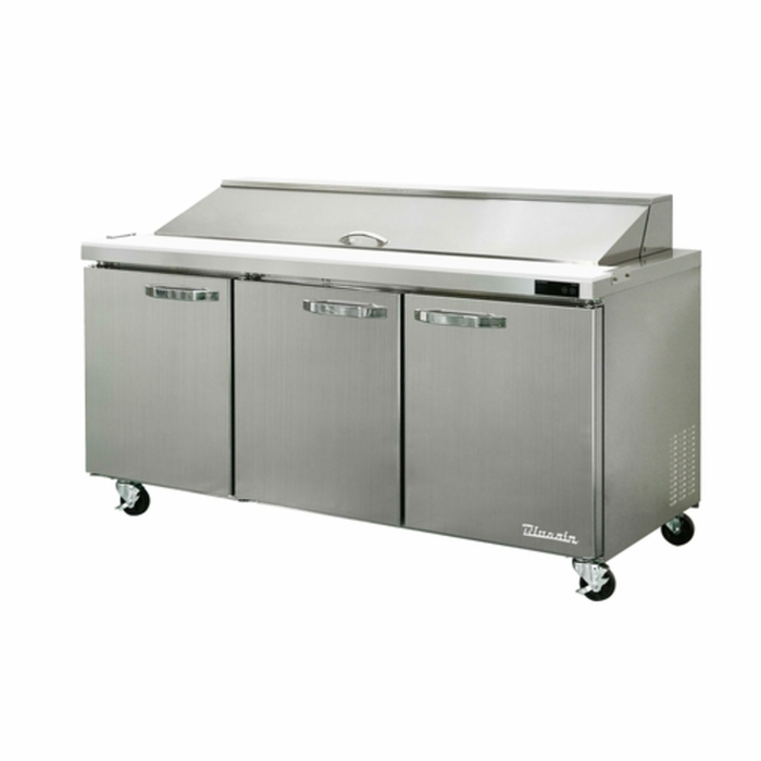 Blueair BLPT72-HC 72-3/8" Refrigerated Sandwich Prep Table