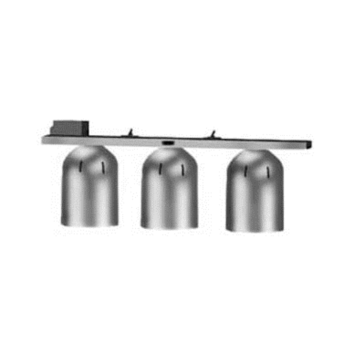 Nemco 6006-3 30.75" Three-Bulb Chain-Hung Infrared Heat Lamp