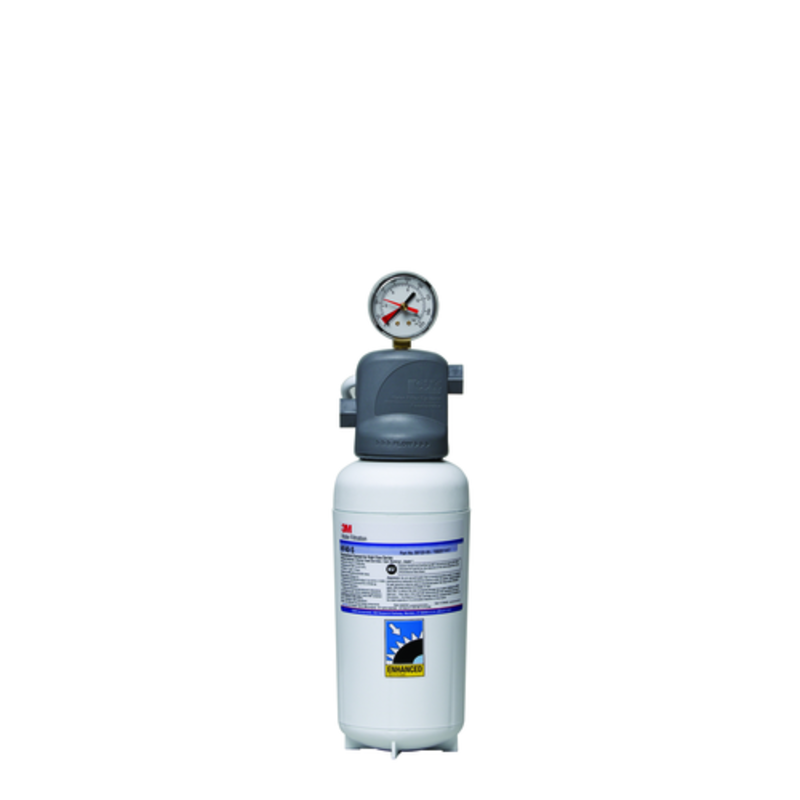 3M Ice Filtration System For Commercial Ice Machines With Pressure Gauge And Advanced Filtration Technology