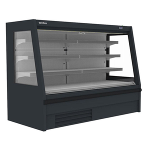 Infrico IAG-SML09PCM1 40"W Low Profile Open Refrigerated Display Merchandiser