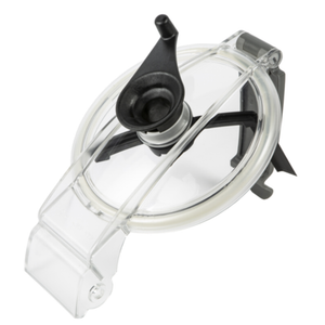 Eurodib 650104 Heavy-Duty 10 Quart Commercial Planetary Mixer for Bakeries clear bowl splash guard lid accessory