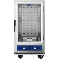 Cook Rite ATWC-9-P Insulated Economy Mobile Warming and Holding Cabinet front view stainless steel commercial kitchen cabinet