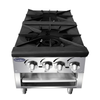 Alt Tag: Cook Rite by Atosa ATSP-18-2L 160,000 BTU Gas Stock Pot Range double stock pot gas range with four heavy-duty burners