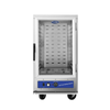 Armoire chauffante Cook Rite by Atosa Unité mobile mobile en acier inoxydable chauffante avec porte vitrée