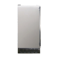 Omcan 37864 Machine à glaçons de type cube de 14,6 po avec bac, 44 lb