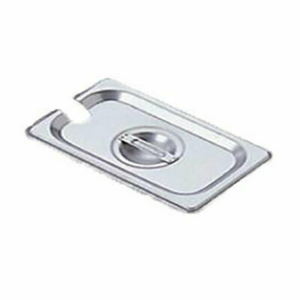 Couvercle de plat à vapeur en acier inoxydable perforé taille 1/9 Omcan 80285