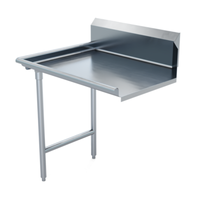 Winholt CDT-14-S-24L 24"L x 30"W Stainless Steel Left-to-Right Clean Dishtable