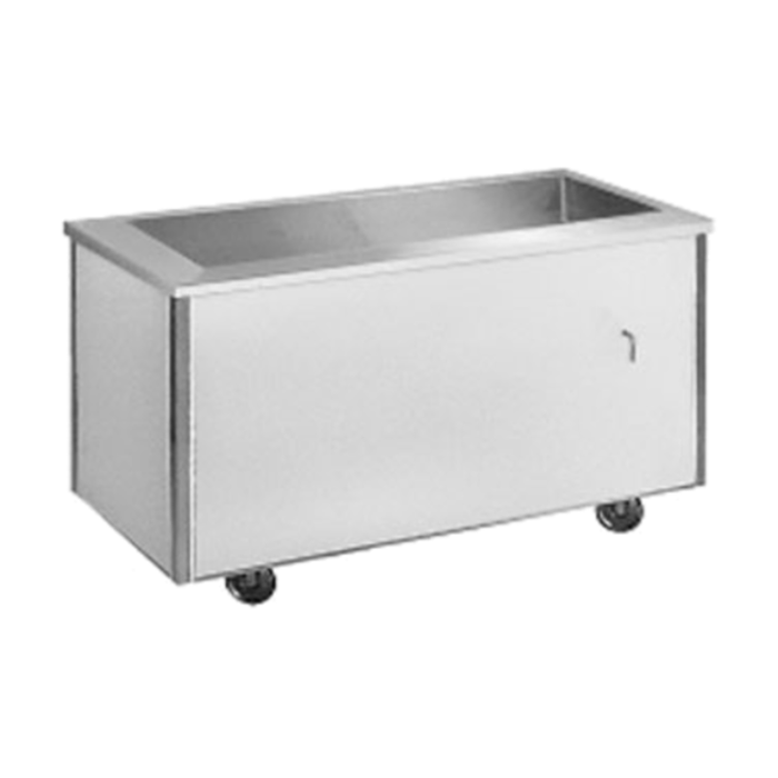 Randell RAN IC-4 60"W Mobile Iced Cold Pan Serving Counter