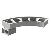 Randell RCP-6C-R050 71" x 19-1/4" Drop-In Refrigerated Curved Cold Food Well