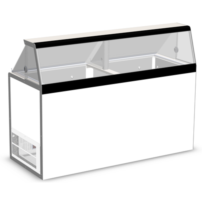 Master-Bilt DD-66 69" Ice Cream Dipping Display Cabinet