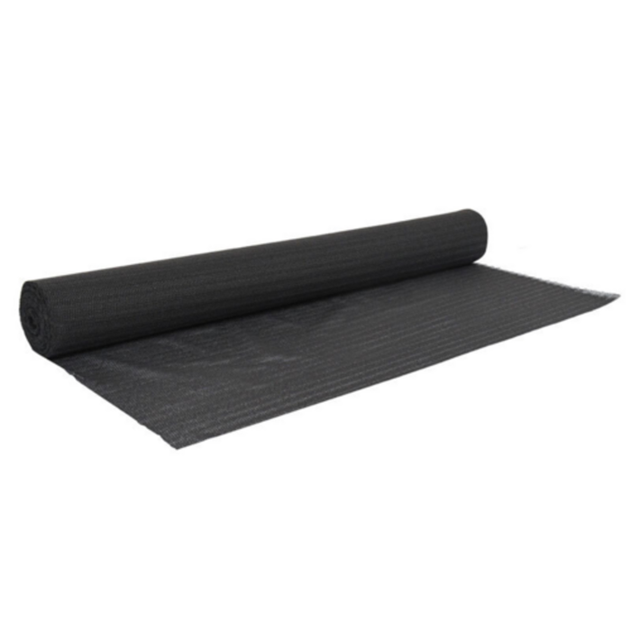 Omcan 10529 Premium Black 2 ft x 40 ft Bar & Shelf Liner Roll non-slip bar shelf liner roll for commercial kitchen shelves